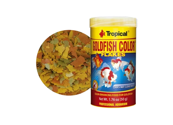 Tropical Goldfish Color Flakes