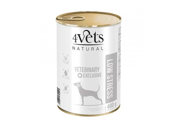 4Vets Dieta Veterinária - Baixo Stress