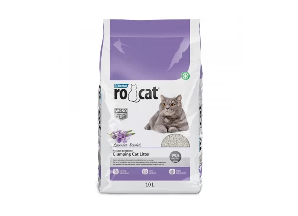 Areia Aglomerante Gato Lavanda RoCat