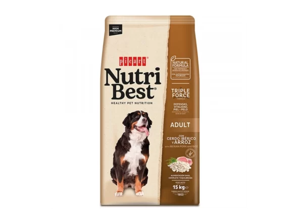 Picart Nutribest High Premium Adulto - Porco Ibérico e Arroz 