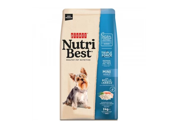 Picart Nutribest High Premium Cão Mini Adulto - Frango e Arroz