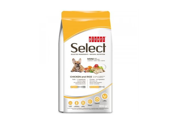 Picart Select Mini Cão Light Esterilizado - Frango e Arroz