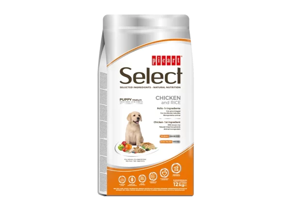 Picart Select Puppy Medium - Frango e Arroz
