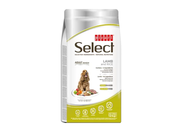 Picart Select Cão Sensitive - Cordeiro e Arroz