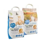 Areia Ecológica Pellets Madeira Gatos e Roedores Duvo Plus
